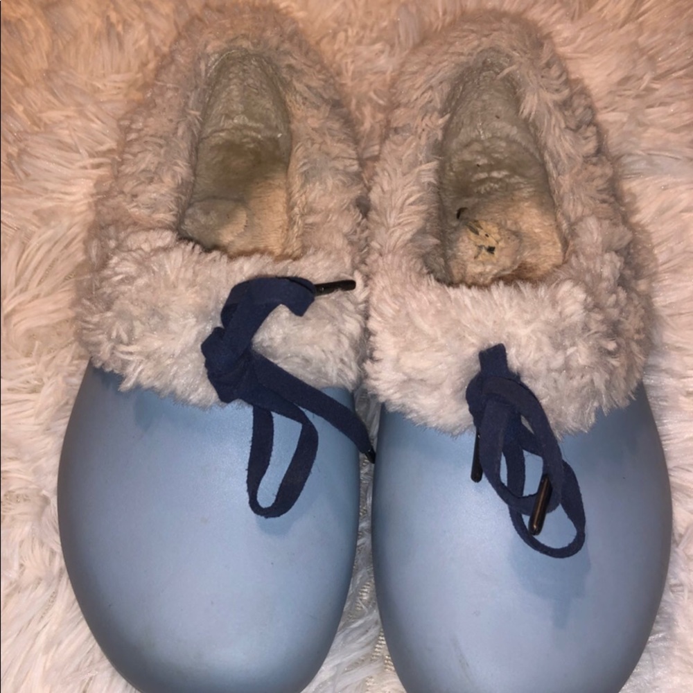 🖤Girls rare blue gretel clog crocs🖤